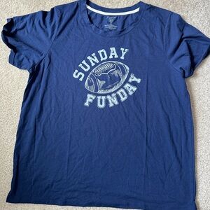 Cuddle duds women’s 2xl pajama set. Sunday Funday. Never worn.